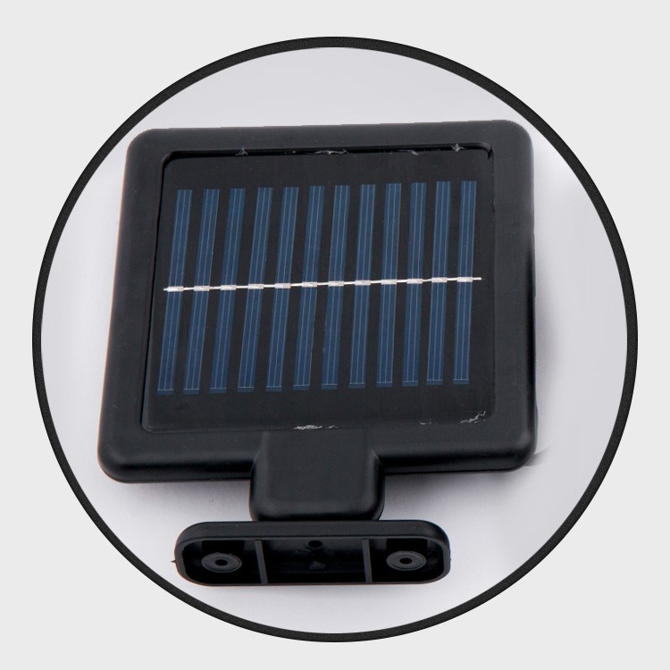 Dual Head 22 LED Solar Powered Motion Sensor PIR Security Light A56 - Black-8