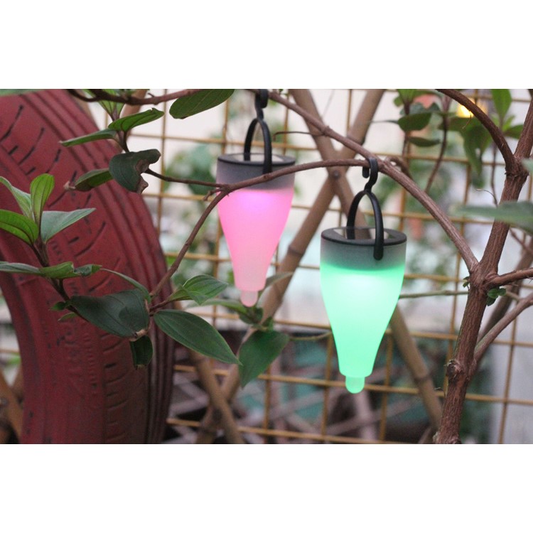 JINDIAN 6Pcs/Set Solar Powered Multi-purpose RGBW LED Lawn Light - Black-6