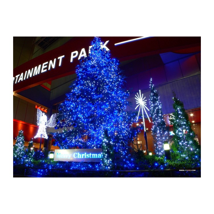 12M 100-LED String Lights Solar Lights for Christmas Tree Wedding Holiday Celebration - Colorful-16