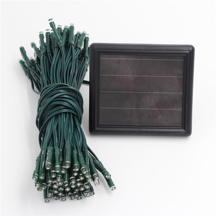 12M 100-LED String Lights Solar Lights for Christmas Tree Wedding Holiday Celebration - Colorful-4