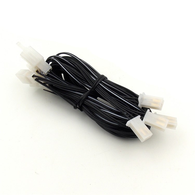 12V Yellow 4 x 3-LED Strobe Light Flash Warning Car Truck Lamp with Modes Controller-4