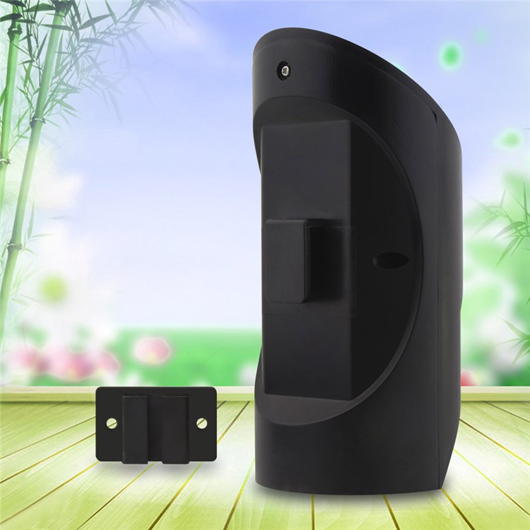 18-LED Solar Powered Outdoor Motion Active LED Light for Garden Patio - Black-9