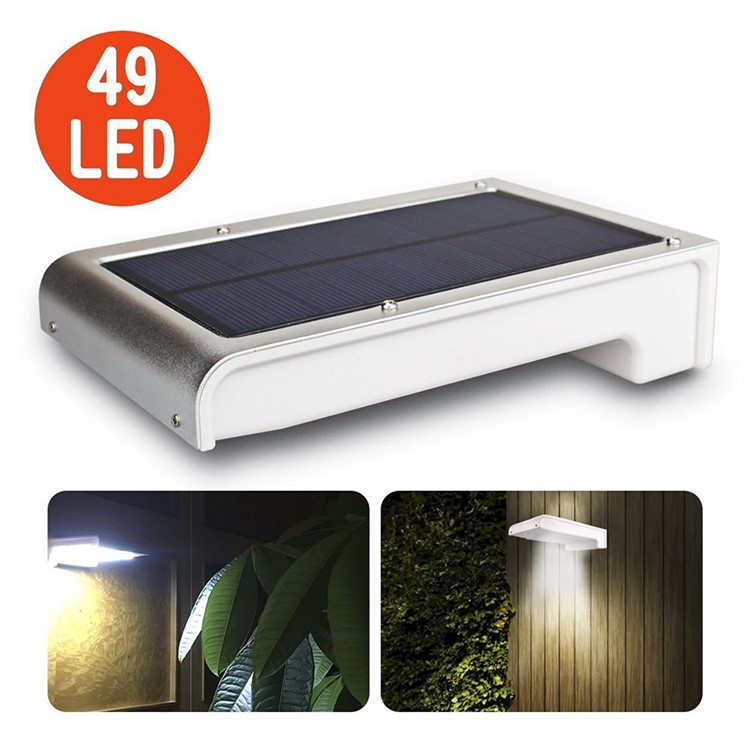 49 LEDs Solar Power Light PIR Motion Sensor Outdoor Street Garden Lamp light-1