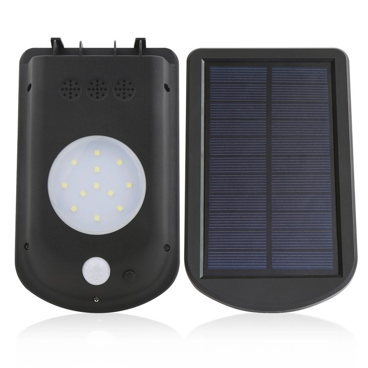 12 LEDs Sensor Outdoor Solar Powered Wall Light Waterproof Motion Sensor Security Light-8