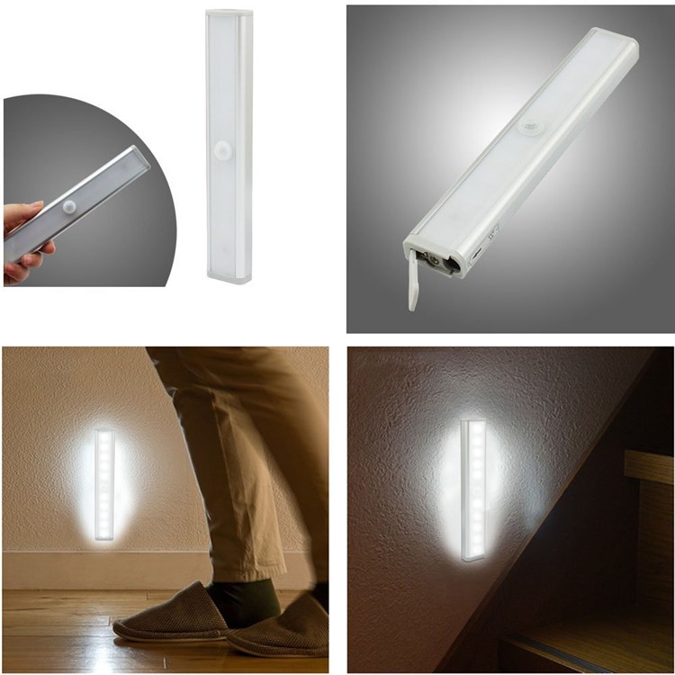 Classic Bar Style PIR Motion Wireless Wardrobe LED Light Aluminum Alloy Light Sensor Closet Lamp Light-7