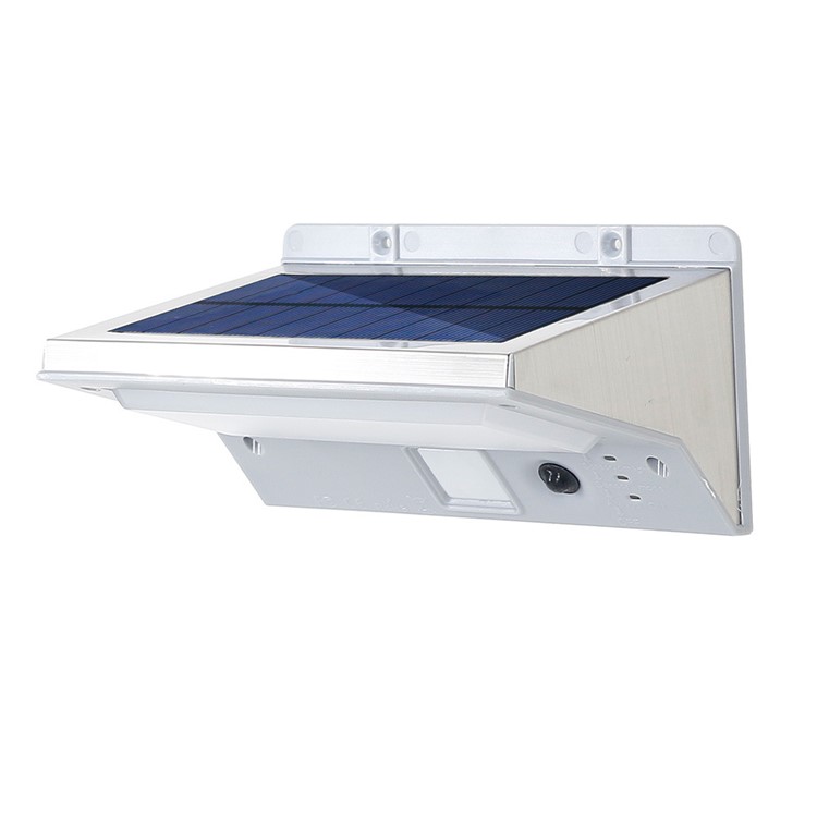3 Modes 21-LED Solar Powered Motion Sensor Outdoor Wall Light IP44 Waterproof-13
