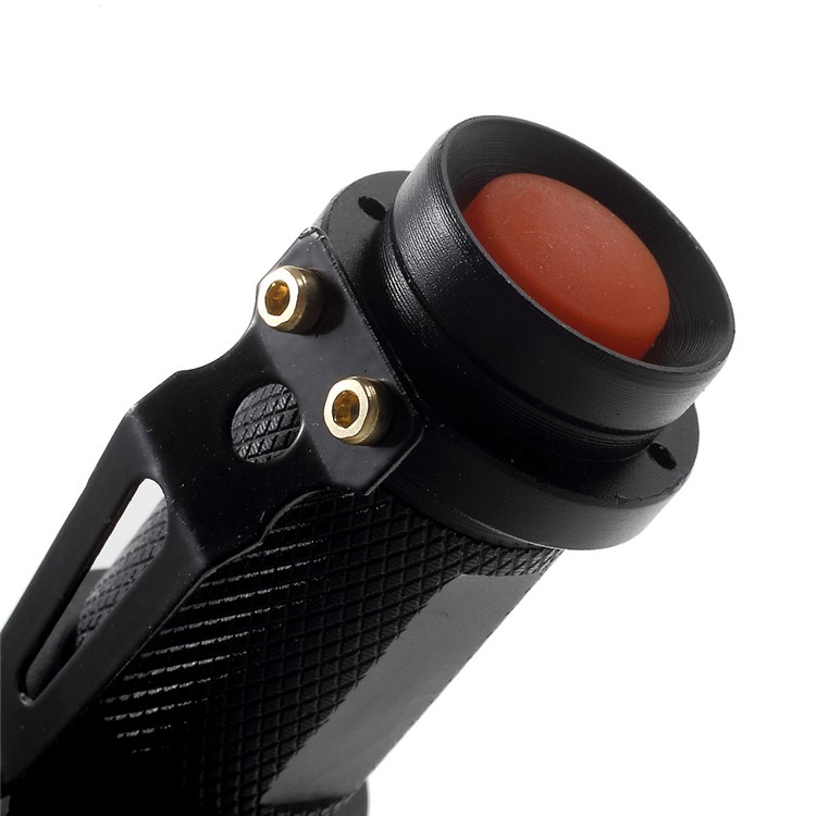 XLD-006G Mini CREE LED Torch 10W 1100LM 200m Light Range - Black-8
