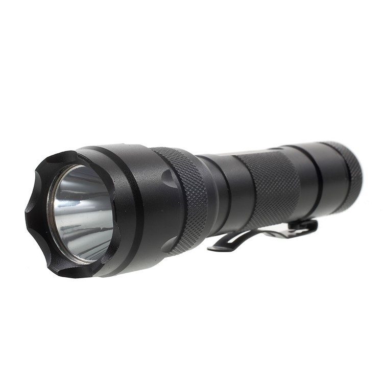 XLD-004G Outdoor 3-mode CREE LED Flashlight Torch, 10W 1100LM - Black-1
