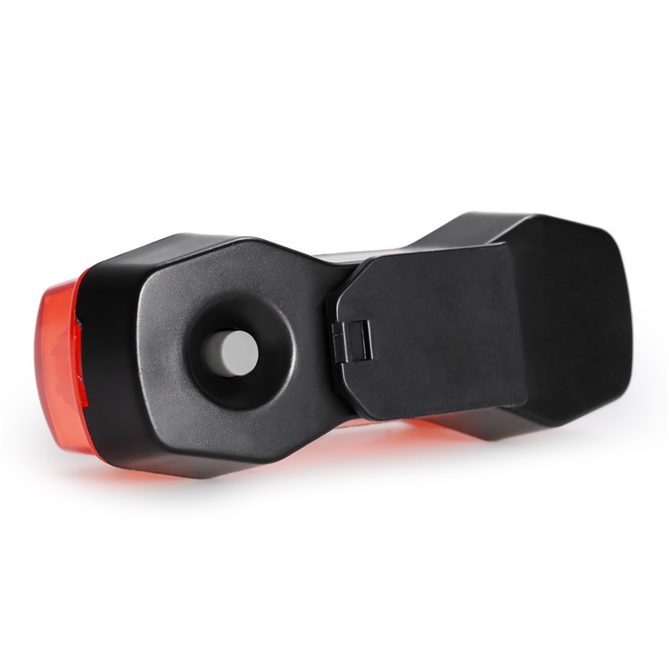 ANSUO Outdoor Waterproof Highlight 4-LED Bicycle Tail Light - Red-4