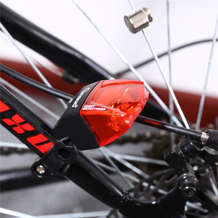 ANSUO Outdoor Multi-functional Waterproof Bicycle Taillight - Red-1