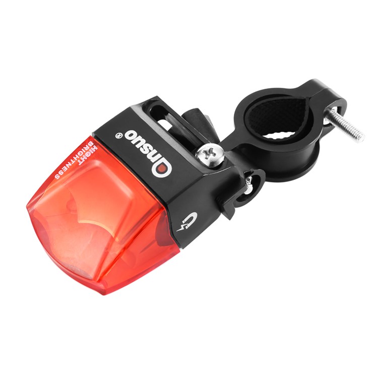 ANSUO Outdoor Multi-functional Waterproof Bicycle Taillight - Red-3
