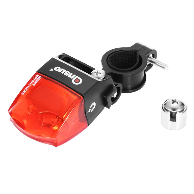 ANSUO Outdoor Multi-functional Waterproof Bicycle Taillight - Red-5