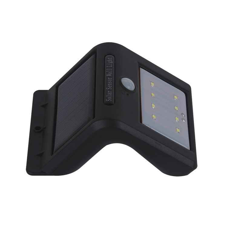 Solar Powered 8-LED PIR Motion Sensor Waterproof Outdoor Wall Light-4