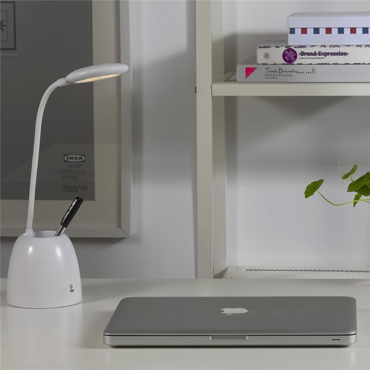Q10 Eye Care LED Desk Lamps 360 Degree Flexible Gooseneck USB Energy Saving Lamp with Pen Holder-8