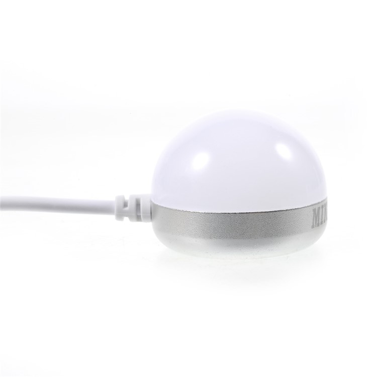 DC5V 2W Magnetic Mini USB Light Bulb LED Lamp with 1.5m Switch Cable - White-5