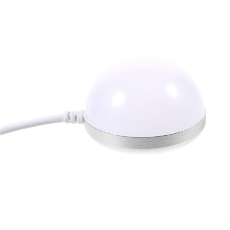 Magnetic Mini USB Light Bulb DC5V 2W Dimmable LED Lamp with 1.5m Cord - Warm White-4