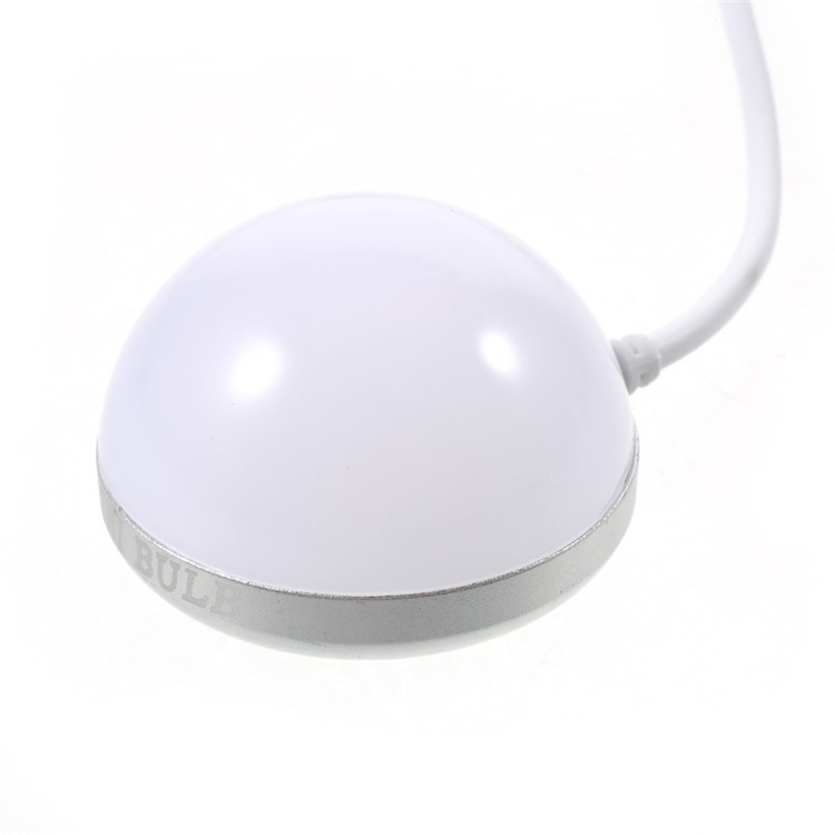 Magnetic Mini USB Light Bulb DC5V 2W Dimmable LED Lamp with 1.5m Cord - Warm White-5