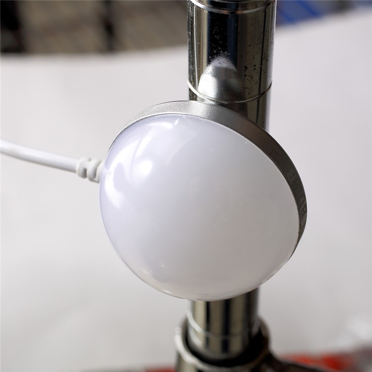 Magnetic Mini USB Light Bulb DC5V 2W Dimmable LED Lamp with 1.5m Cord - Warm White-8
