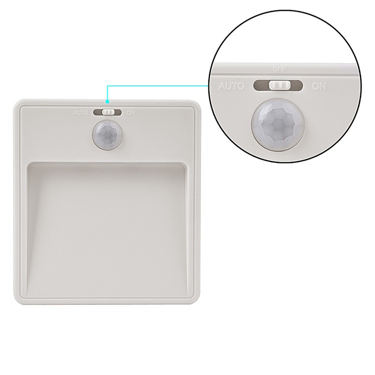 L810 Battery Powered LED Night Light PIR Motion Sensor Toilet Bedroom Closet Light-13