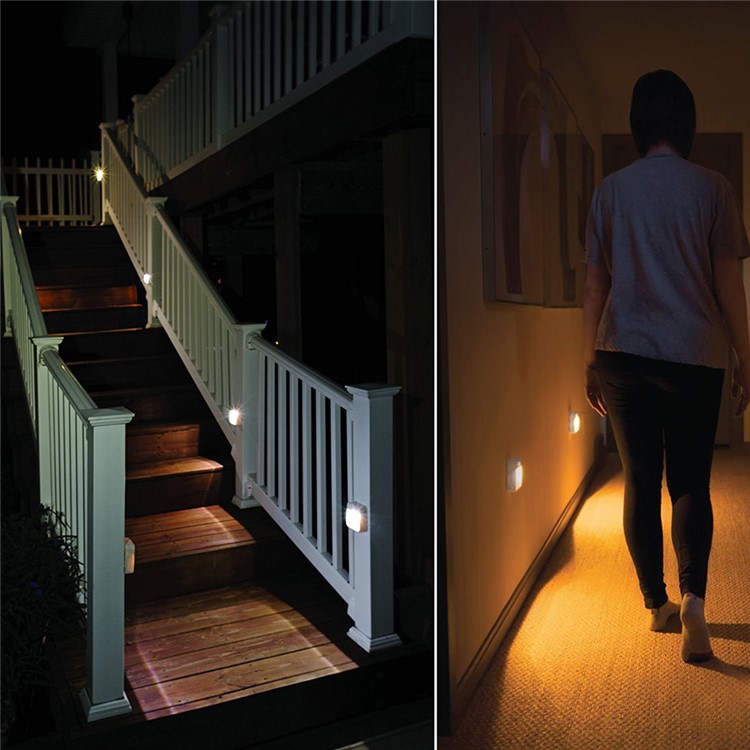 L810 Battery Powered LED Night Light PIR Motion Sensor Toilet Bedroom Closet Light-4
