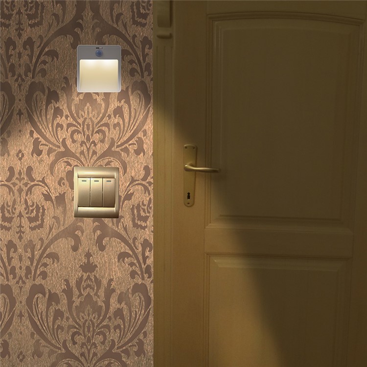 L810 Battery Powered LED Night Light PIR Motion Sensor Toilet Bedroom Closet Light-6