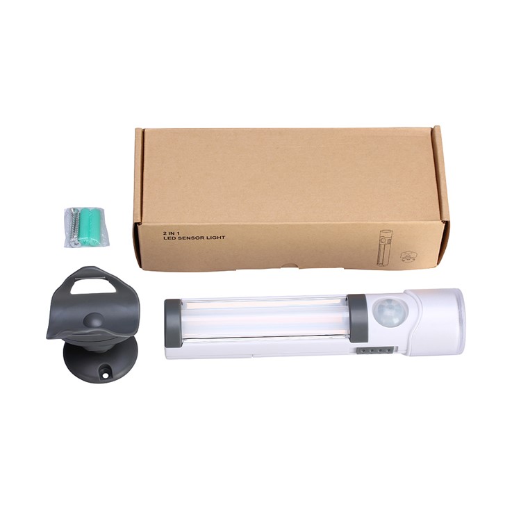 3 in 1 Battery Operated LED Torch, Night and Wall Light with PIR Sensor and Light Sensor-7