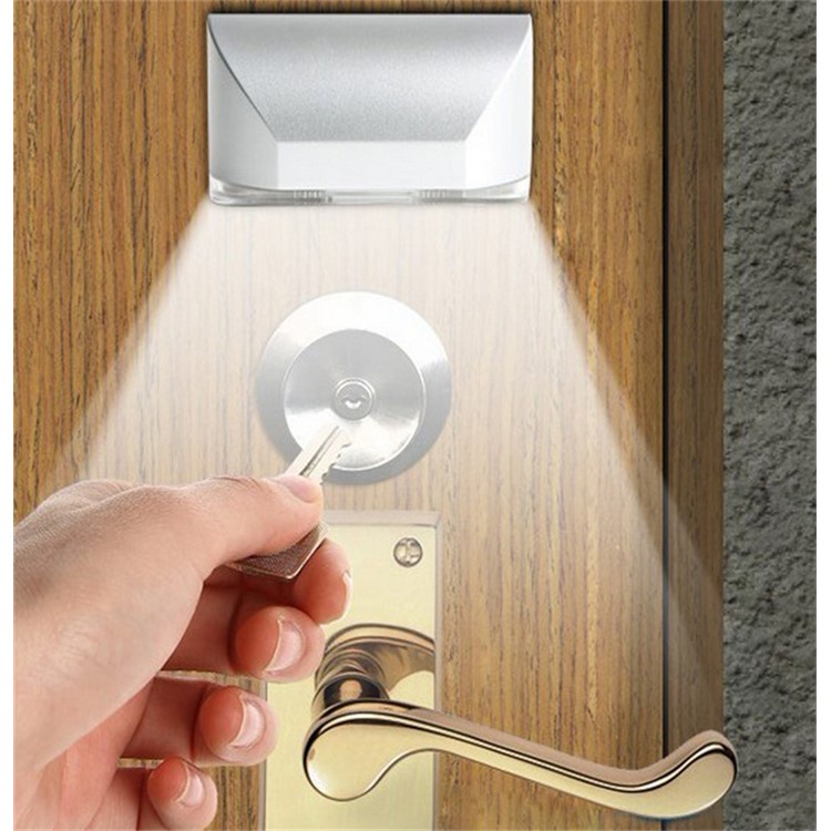 Household Door Keyhole Smart Night Light Infrared Human Motion Sensor Lamp-1