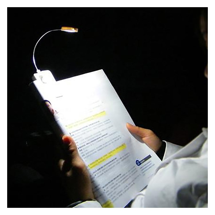 N600 Solar Book Light 3 LEDs Lamp Outdoor Light with Solar / USB Dual Charging Functions - White-2