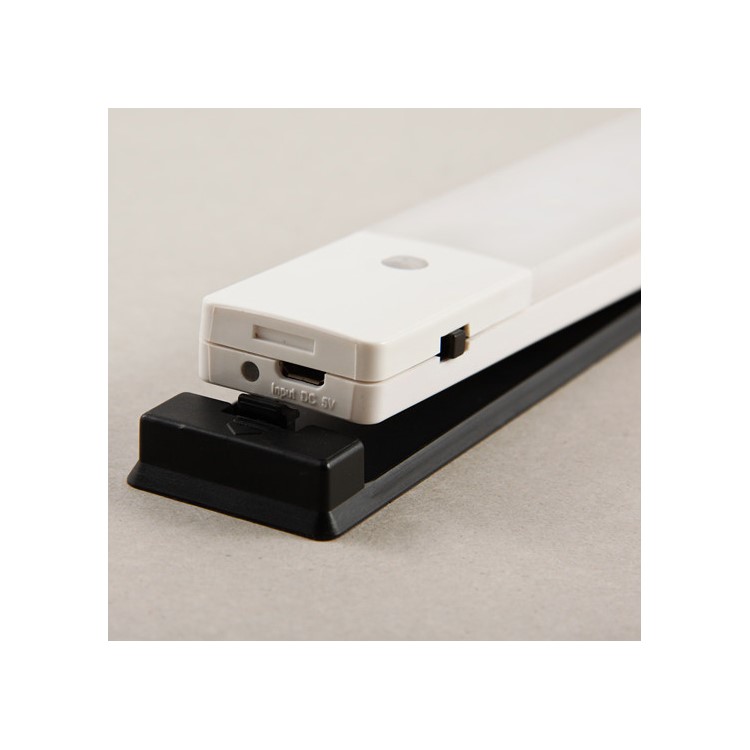 Stick-on Rechargeable PIR Human Motion Sensor Night Light - White-6