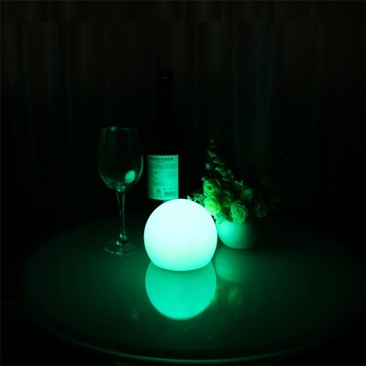 Rechargeable LED Night light Mood Atmosphere Dimming Table Lamp with Remote Control - White-6