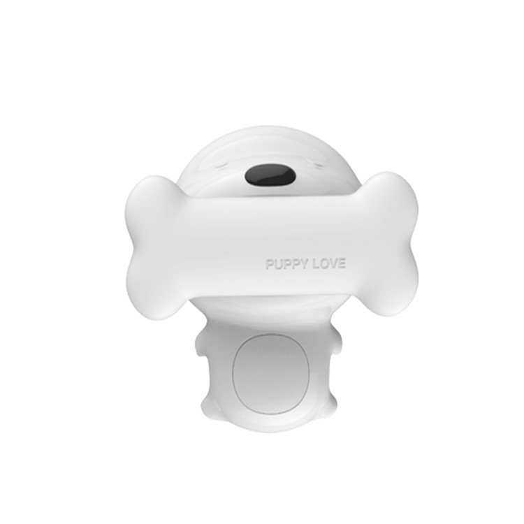 Puppy Dog Shape with Bone Light LED Night Light Touch Sensor Desk Lamp - Warm White-4