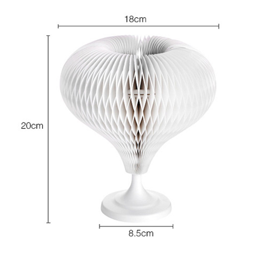Creative Shape Changeable Paper Touch Control Night Light Dimmable LED Table Lamp Bedside Decoration-11