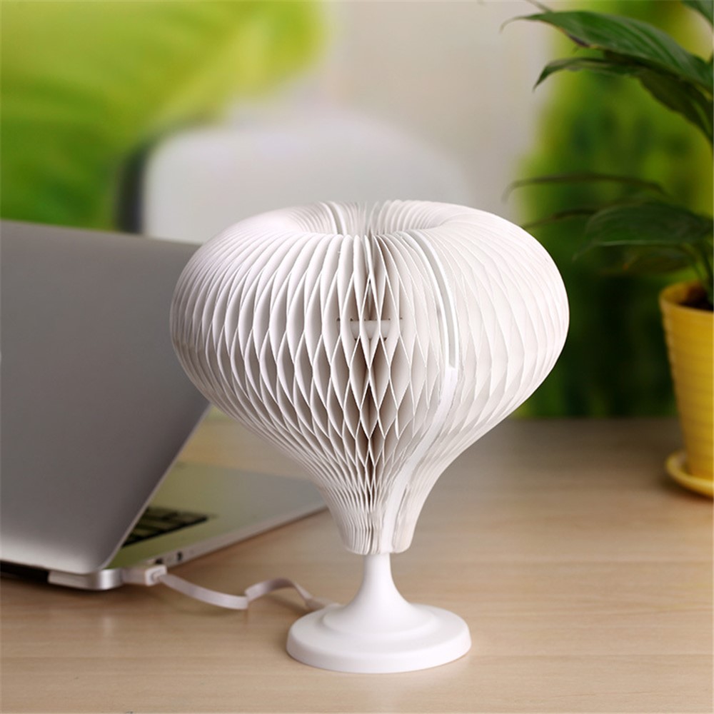 Creative Shape Changeable Paper Touch Control Night Light Dimmable LED Table Lamp Bedside Decoration-2