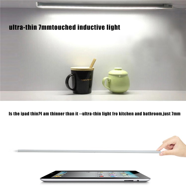 Einstellbare LED Induktive Leuchte Notgelenkt Bar-Typ Licht - Weiß-3