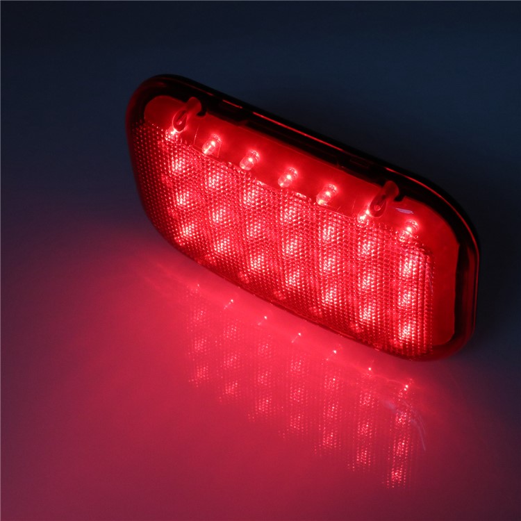 Magnetic Base 3W 28-LED Car Truck Emergency Signal Warning Flashing Light - Red-3