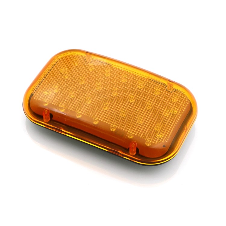 3W 28-LED Magnetic Base Car Truck Emergency Signal Warning Flashing Light - Yellow-3