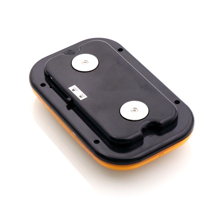 3W 28-LED Magnetic Base Car Truck Emergency Signal Warning Flashing Light - Yellow-4