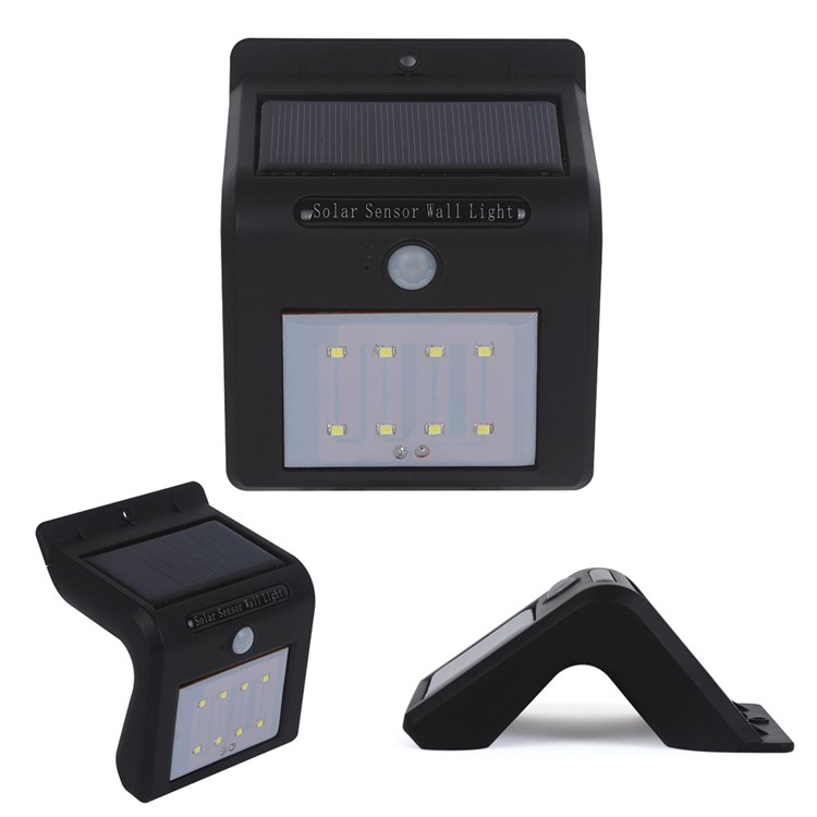 Waterproof 8-LED Solar Powered Light Outdoor Lamp for Garden Yard-1