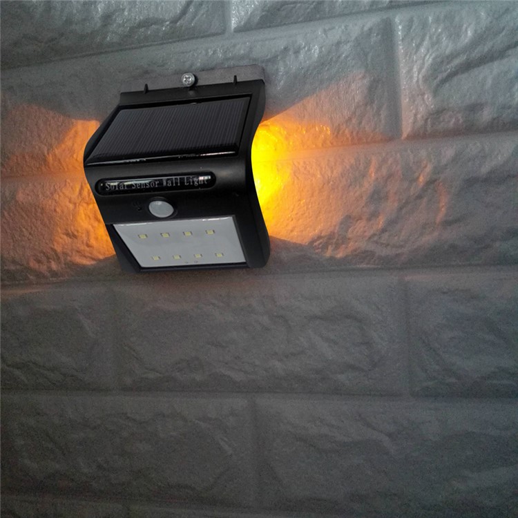 Waterproof 8-LED Solar Powered Light Outdoor Lamp for Garden Yard-10
