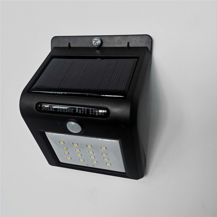 Waterproof 16-LED Light Solar Powered Lamp Outdoor Security Light for Garden Yard-8