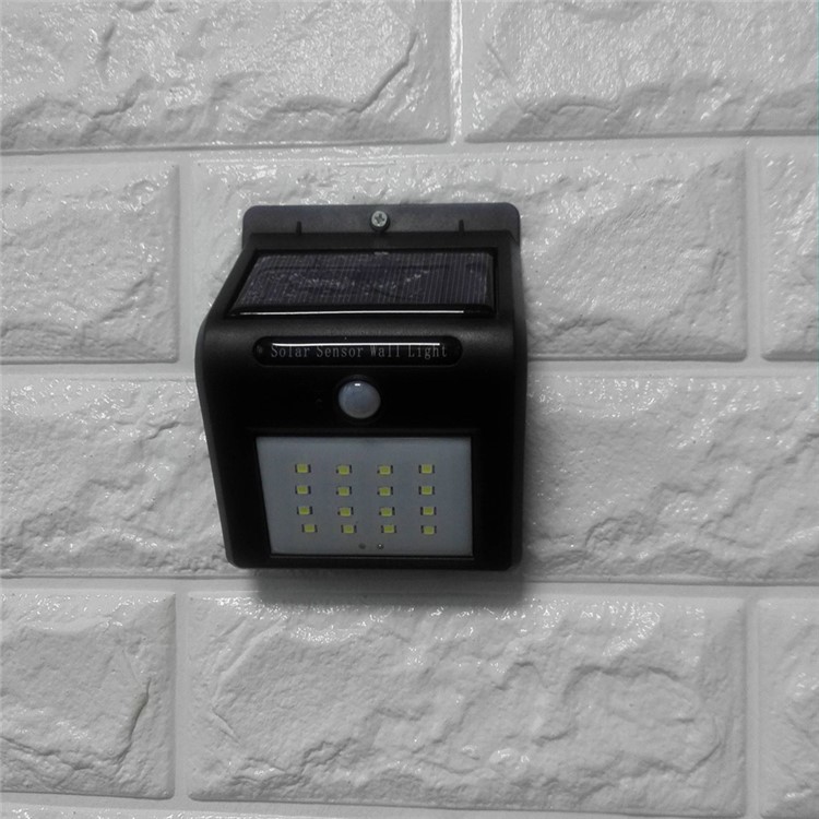 Waterproof 16-LED Light Solar Powered Lamp Outdoor Security Light for Garden Yard-9