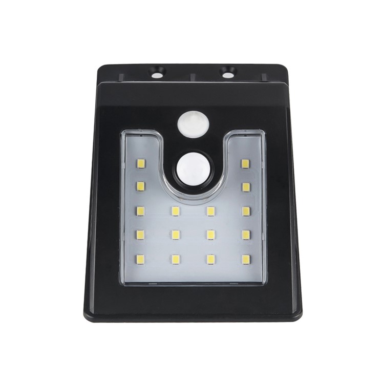 Waterproof 16-LED Light Solar Powered PIR Motion Sensor Wall Lamp-3