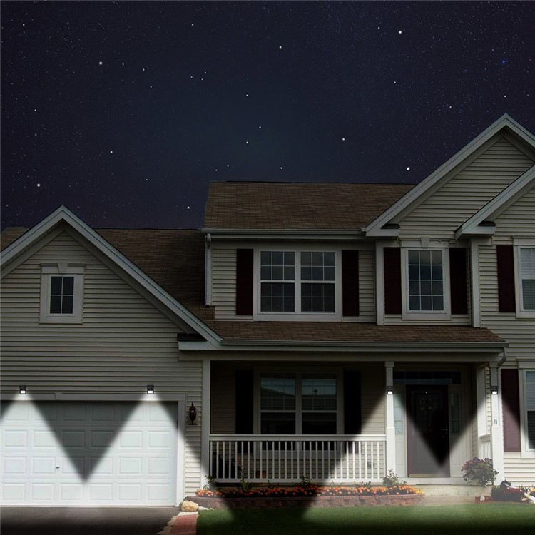 Waterproof 16-LED Light Solar Powered PIR Motion Sensor Wall Lamp-8