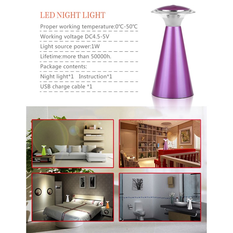 Etled 18bpt1 Touch Control Led Table Lamp Angel Battery Ed Etled 18bpt1 Touch Control Led Table Lamp Angel Battery Ed Night Light