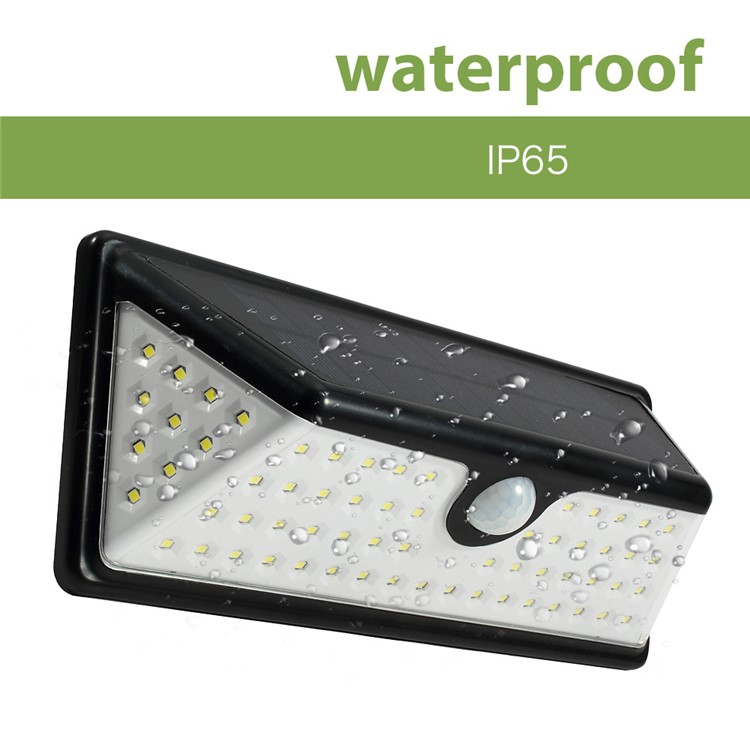 WH-BD-B1-5W Solar Energy Light Sensor and PIR Sensor Light Outdoor LED Wall Light - White Light-6