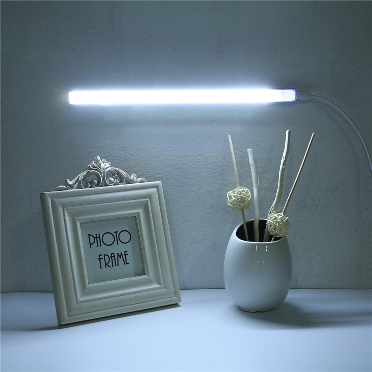 21 LED Vibration Induction Lamp USB Powered Vibration Shaking Sensor Light - White Light-1