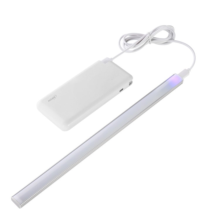 21 LED Vibration Induction Lamp USB Powered Vibration Shaking Sensor Light - White Light-6