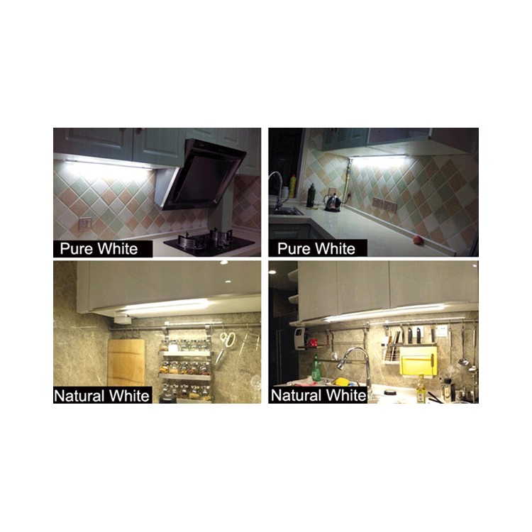 1611 LED Touched Bar-type Cabinet Light Ultra-thin USB LED Night Light - Adjustable Warm White-17