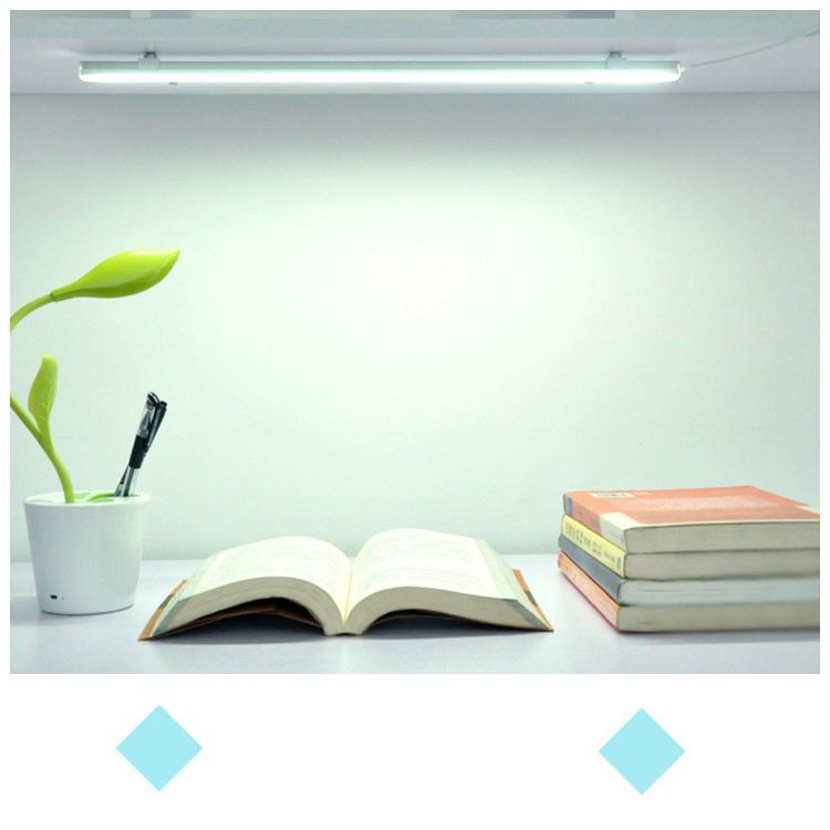 1611 USB Rechareagle LED Touched Bar-type Closet Light Ultra-thin LED Night Light - Adjustable White-1