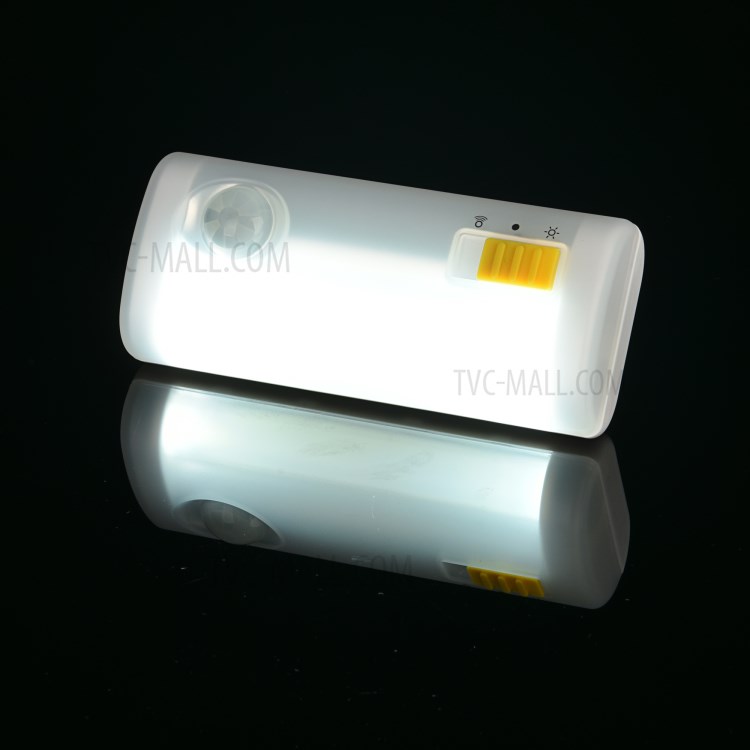 Magnetic Suction Human Body Infrared Sensor Light + Wall Mount Hook 2-in-1 Design - White Light-8
